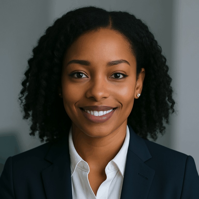 Portrait of Ashley Johnson.